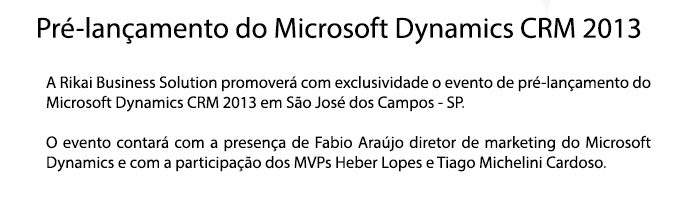 Descrição do evento